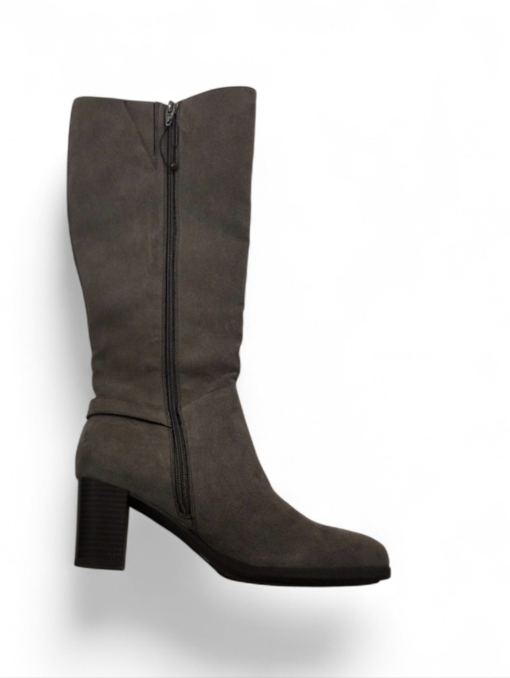 Giani Bernini Adonnys Memory-Foam Dress Knee-High Gray Boots US 10 M Wide Calf - Picture 3 of 6